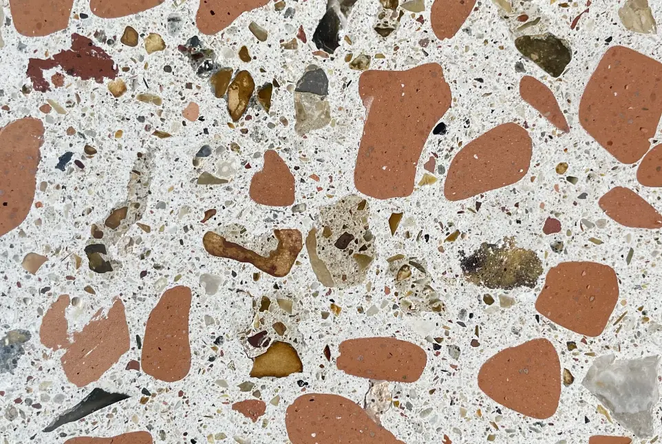 Terrazzo recyclé - Fragment